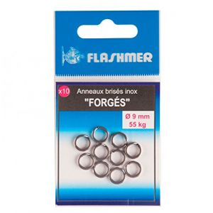 Image de Flashmer Anneaux Inox Forg&eacute; 6 mm Silver