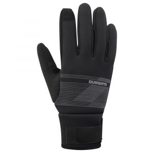 Image de Shimano Longs Gants Windbreak Thermal L Metallic Grey