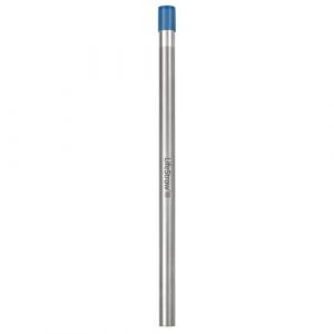 Lifestraw Sip – Paille Filtrante Réutilisable en Acier Inoxydable avec Étui, Élimine les Microplastiques, Bactéries et Parasites pour Voyage et Utilisation Quotidienne, Stormy Blue