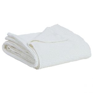 Declikdeco Jeté recyclé 280 x 260 Maïa - Craie