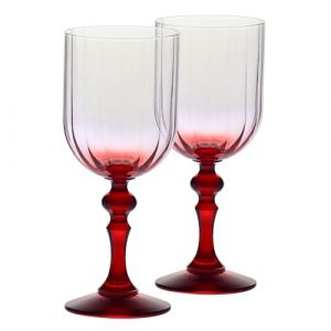 KROSNO Bubble Rouges verres &agrave; vin Lot de 2 300 ml