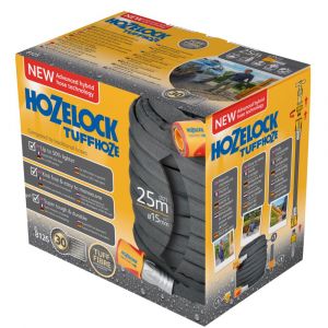 Hozelock TUFFHOZE 25M (x4) 8125 3460 - Garantie 30 ans