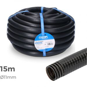 Gaine Électrique ICTA Ø16mm Noir Usage Extérieur 15m