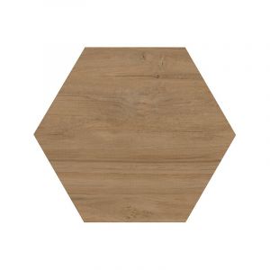 Hexagono Belice Natural - Carrelage Hexagonal Aspect Bois Grand Format