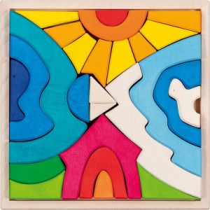 Goki Jouets &agrave; empiler et &agrave; Adapter (58351)