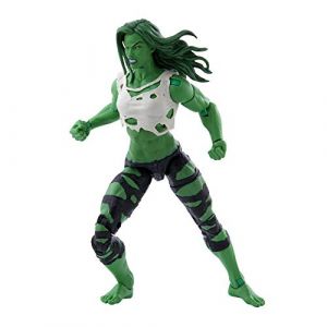 Image de Hasbro Marvel Legends Series Avengers Figurine She-Hulk 15,2 cm et 3 Accessoires pour Enfants à partir de 4 Ans