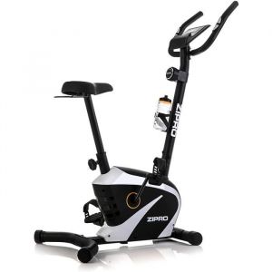 Zipro Beat RS Vélo de fitness magnétique vélo d'exercice avec résistance réglable et support pour smartphone noie et blanc