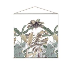 Enjoy Gaming Toile murale imprimée jungle - 150 x 150 cm - Multicolore