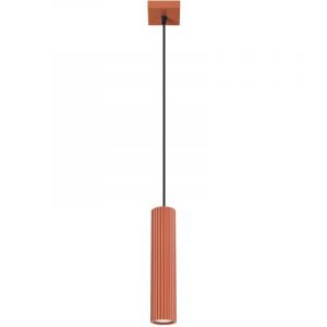 Sollux - Karbon Lampe à suspension minimaliste rouge ocre