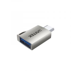 Unitek Adaptateur A1025GNI USB C vers USB A Mâle-Femelle Argent