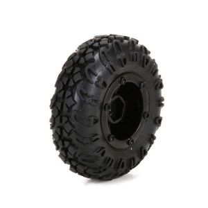 Front/Rear Premount Tire:1:24 4WD Temper