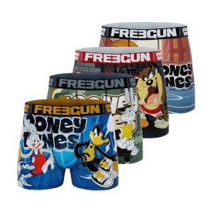 Freegun Boxers Lot de 4 boxers enfant Looney Tunes