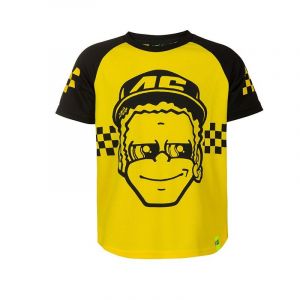 VR46 Dottorone t-shirt enfant Jaune Noir - M
