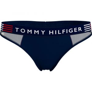 Tommy Hilfiger Stretch Color Block, taille L, femme, bleu
