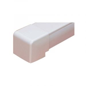 MC Distribution Coude 90° Exterieur Goulotte Super Optimal - blanc 9003 80x60