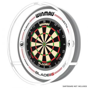 Winmau Eclairage Cible Plasma Ice + Pro Line Blade 6 Original White Bundle Deal - Dartset