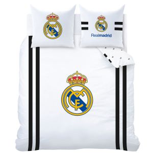 Parure de couette 100% Coton REAL MADRID MAILLOT 140x200cm