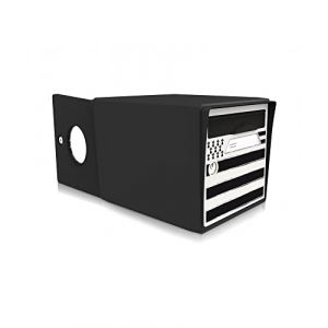 Signée Boîte aux lettres noire 2 portes "Breizh"