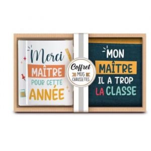 CED Coffret Mug Chaussettes Maitre