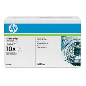 HP Q2610D - Pack de 2 toners 10A noirs 6000 pages