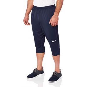 Nike Academy18 3/4 Tech Pant Pantalon Homme, Obsidien/Blanc, FR : L (Taille Fabricant : L)