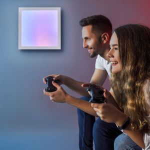 Ledvance Plafonnier RGBW &agrave; intensit&eacute; variable SMART+ MAGIC LED/14W/230V Wi-Fi