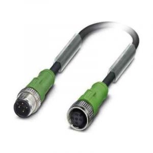 Phoenix contact SAC-4P-M12MS/ 3,0-PUR/M12FS Câbles assemblés pour capteurs