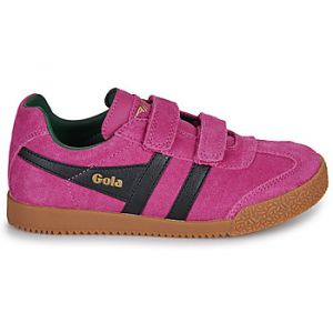 Gola Baskets basses enfant HARRIER STRAP Rose - Taille 26,27,28,29,30,31,32,33,34