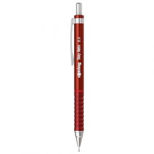 Rotring Porte-mines - Tikky Retro - 05 mm - Rouge - Grip ergonomique
