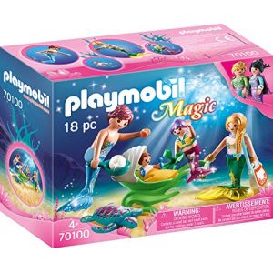 Image de Playmobil 70100 - Famille De Sirènes