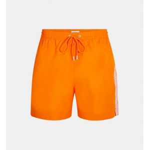 Calvin Klein Short de bain Core Tape-S bandes signatures Orange - Couleur Orange - Taille M