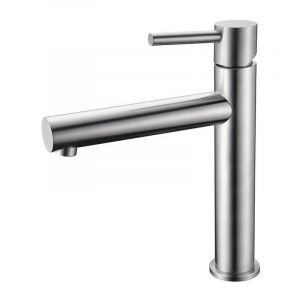 Robinet mitigeur de lavabo avec design haut fabriqu&eacute; en acier inoxydable Moscou Imex