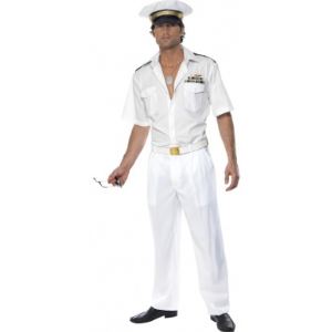 D&eacute;guisement de capitaine Top Gun (taille L)