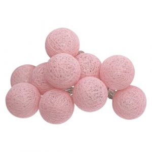 Atmosphera Guirlande led à pile "tara" 10 boules lumineuses l165cm createur d'interieur