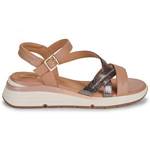 Geox Sandales D ELOWYNNE Marron - Taille 37,38,39,40