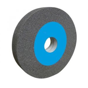 Diamwood Meule Touret Vitrifi&eacute;e Grise avec Grain 60 - 150 mm de diam&egrave;tre - 25 mm de largeur - 32 mm de trou - Parfaite pour Aff&ucirc;tage et Meulage
