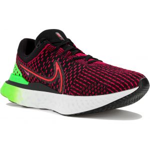 Nike React Infinity Run Flyknit 3 M déstockage running Rouge - Taille 44