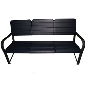 CARRINGTON Banc de Jardin Plastique résistant aux intempéries 1,60m