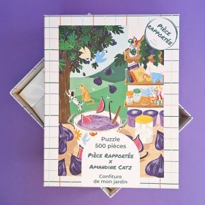 Puzzle 500 pièces confiture de mon jardin