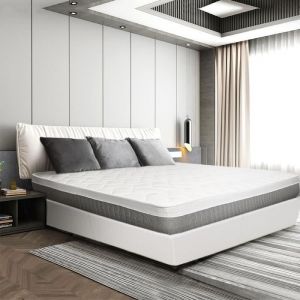 Image de Matelas à Mémoire de Forme 100% Made in Italy Orthopédique Fermetée Moyenne Système Anti Points de Pression Hypoallergénique, Anti Bactéries et