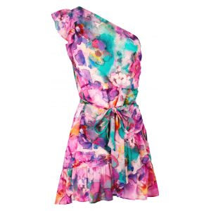 Morgan Robe courte FEMME multicolore imprimé abstrait