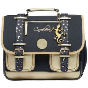 Cameleon Cartable A4 maternelle Navy Gold Leopard (35 cm)