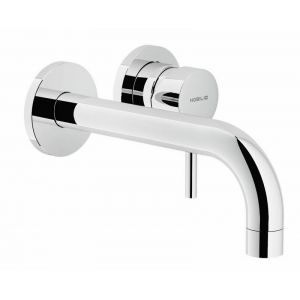 Nobilis Levier unique lavabo mur, LIVE Nobili LV00199CR | 200 mm - chrome