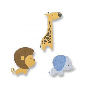 Image de Sizzix Die Thinilt animaux de la jungle