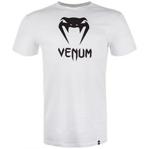 Venum Classic T-Shirt Homme, Blanc, FR : M (Taille Fabricant : M)