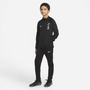 Nike Survêtement de football en maille Dri-FIT Kylian Mbappé pour Enfant plus âgé - Noir - Taille S - Unisex