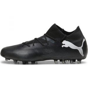 Image de Puma Men Future 7 Match Mg Soccer Shoes Black White, 42 EU