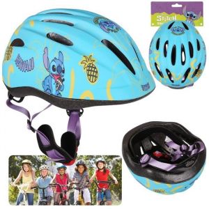DISNEY Stitch Casque de v&eacute;lo pour enfants turquoise l&eacute;ger r&eacute;glable 48-52 cm