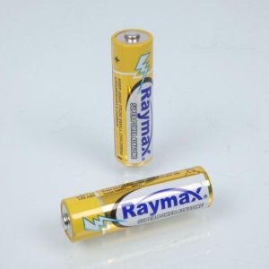 Pile alcaline LR6 AA 1.5V Raymax pour &eacute;lectronique moto auto