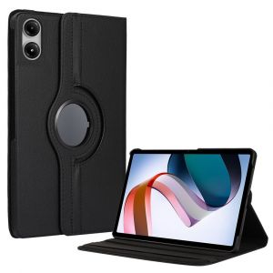 Etui housse protection pour Xiaomi Redmi Pad 2 Pro 12,1 pouces rotative 360 degr&eacute;s noire Pochette coque XEPTIO